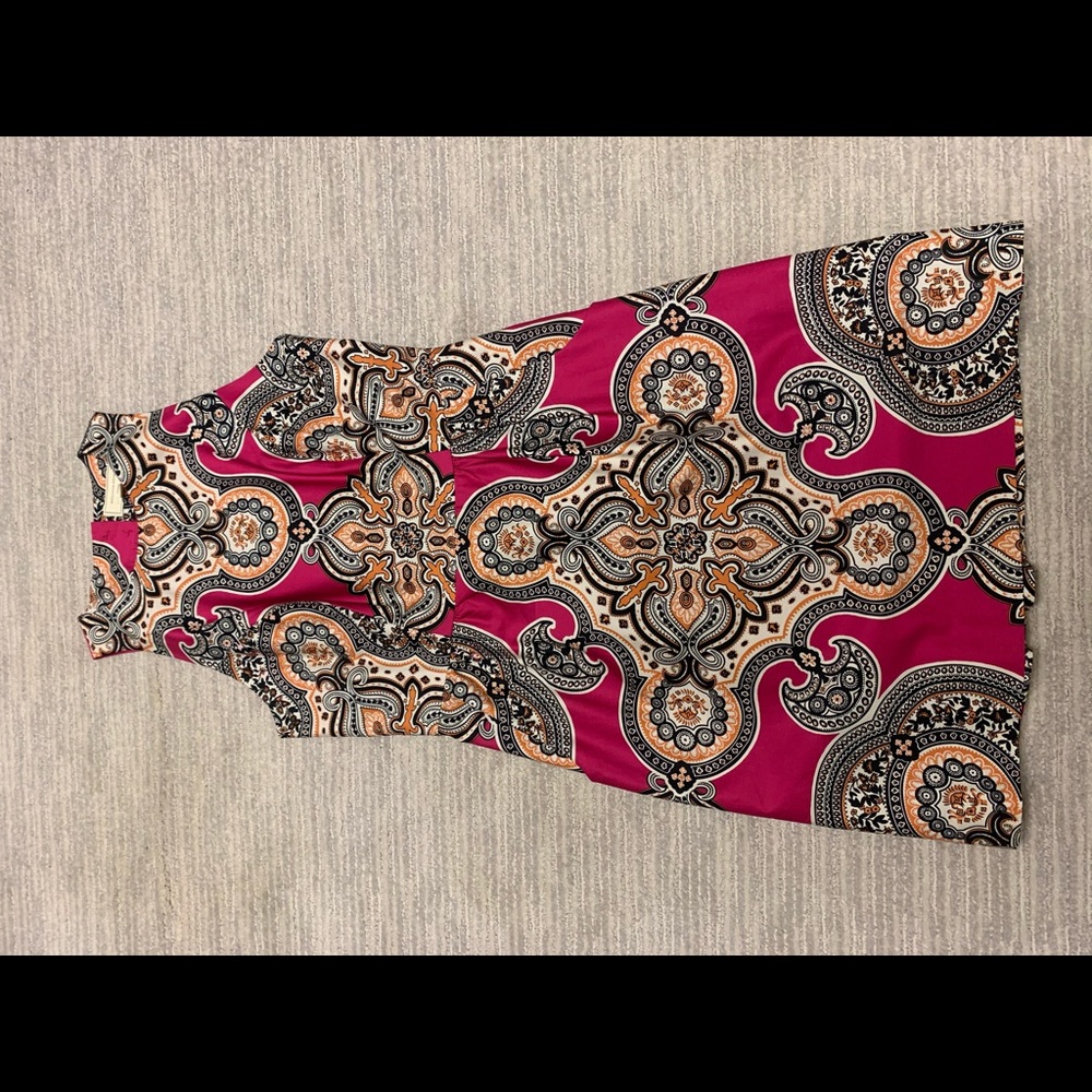Anthropologie Paisley Cocktail Dress - Size 4